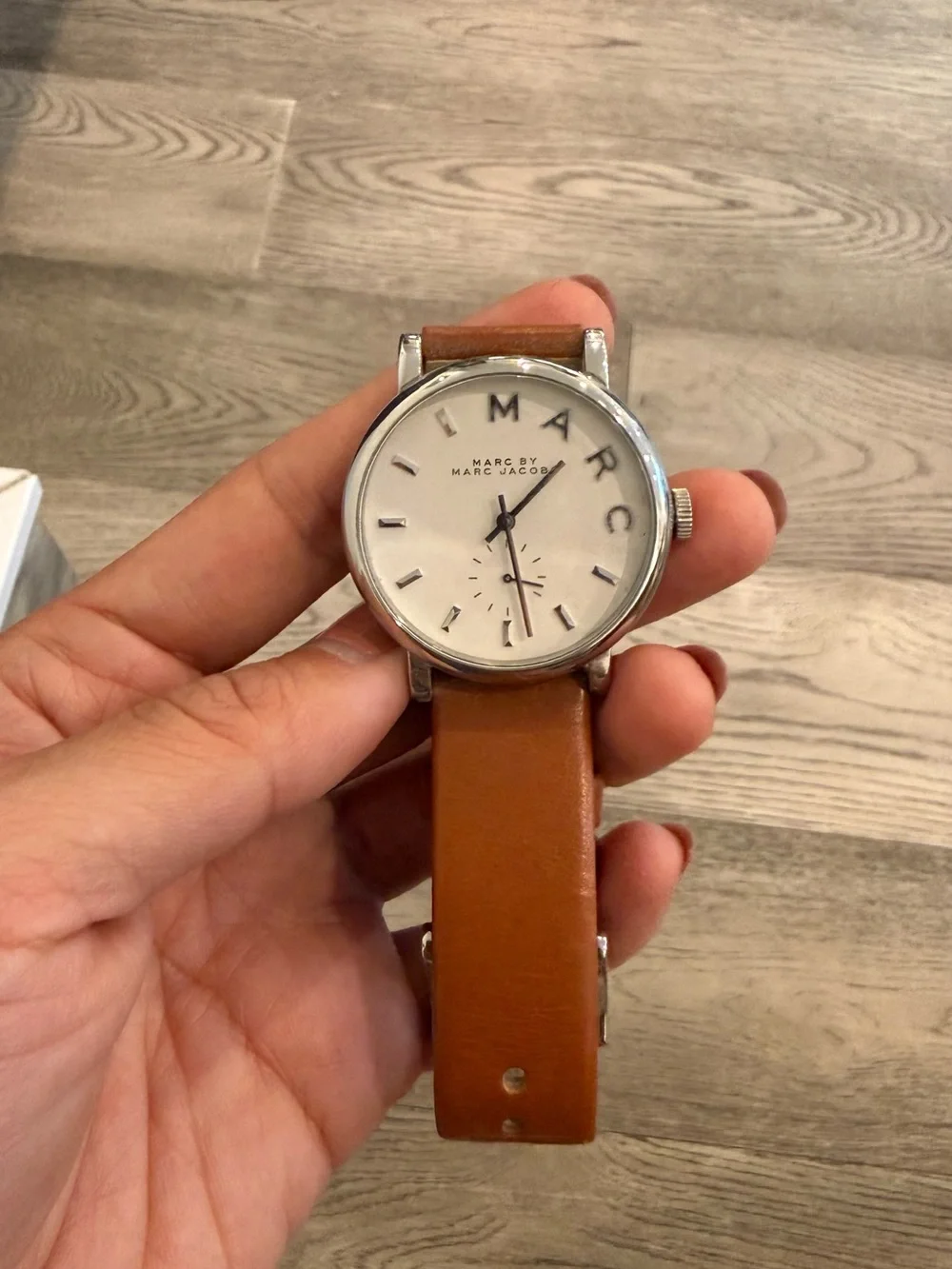 Marc by Marc Jacobs Women’s Brown Leather Strap Watch